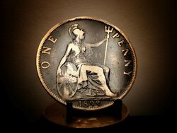 Egyesült Királyság 1 penny, 1899