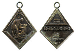 Masonic Badge - Equality Lodge Budapest Medal