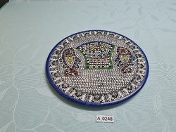 A0248 wall plate with mosaic pattern 27 cm