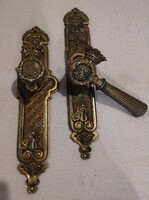 Extra rare item! Original Eszterházy doorknob! A large, very spectacular piece! It needs to be restored!