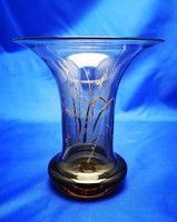 German Hutschenreuther glass vase