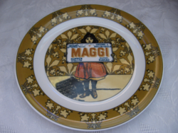 Collector maggi anniversary decorative plate lilien austria porcelain