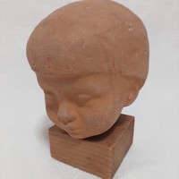 Simon Ferenc szobrâsz művész terekotta szobra ( 1958).
