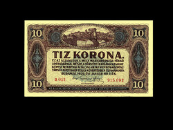 10 Korona - 1920 - dot between red numbers!
