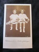 Cca. 1917 MAGYAR KIRÁLY IV. KÁROLY GYERMEKEI OTTÓ + ETELKA ADELHEID KORABELI FOTO FOTÓLAP