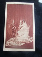 Coronation buda 1916 last Hungarian king iv. Charles era photo sheet holy crown charcoal photo