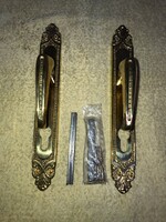 Complete brass handle