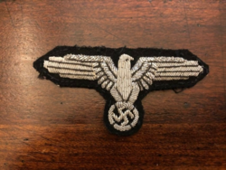 Waffen-SS  Officers bullion embroided sleeve eagle WW2