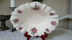 Beautiful pink earthenware centerpiece, offering bowl