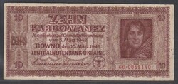 10 Karbowanez 1942 (F)
