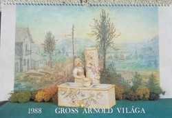 Arnold Gross's world. 1988 Calendar.