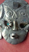 Női maszk fali dísz miniatűr Kolumbiából eladó