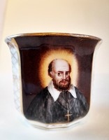 Beautiful antique hand-painted Thun klösterle porcelain cup, from HUF 1, 1850!!!