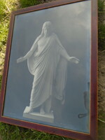 A copy of an antique approx. 100-year-old Christ statue by the world-famous sculptor Bertel Thorvaldsen