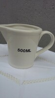 Porcelain measuring cup, thick wall