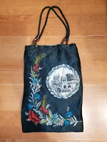 Old gift bag with fishing bastion (812)