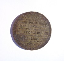 1907-es latin feliratos bronzérem