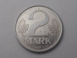 Germany 2 mark 1977 coin - German 2 mark 1977 foreign coin