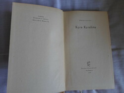 Panait istrati: kyra kyralina (europe, 1965; book of millions; romanian literature, novel)