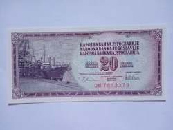 Unc 20 dinars 1974!