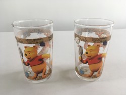 Vintage, flawless Winnie the Pooh luminarc glass cup