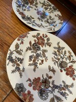 Sarreguemines, fajansz Hanoi mintás tányérok