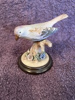 Porcelain bird composition. Craftsman