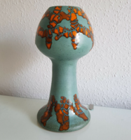 A unique pottery vase by Ferenc Csermák