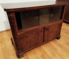 Small glass sideboard