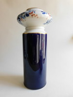 Unterweissbach vintage cobalt painted vase 22 cm