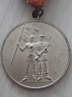 Dózsa s.E. Commemorative medal with tk sign 1955