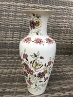 Zsolnay lepkés váza hibátlan 35-cm