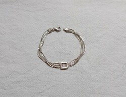 Modern bracelet, 925 silver, 18 cm