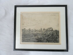 Gross arnold : swirly 1954. - Monocr. Etching/paper, 19 cm x 23.5 cm, ref.: Gross arnold original!!!