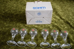 UNICUM 4cl talpas pohár készlet 6db eredeti dobozával SAHN