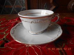 Zsolnay arany tollazott kávés csésze I