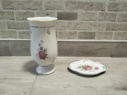 Ravenclaw vase 25 cm + Ravenclaw pattern bowl 18.5X13cm