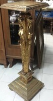 Antique Gold-Plated Empire Pedestal Statue Stand Column 107 cm
