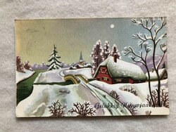 Antik, régi Karácsonyi képeslap