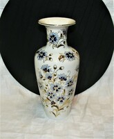 Zsolnay búzavirág muntás váza - 27 cm