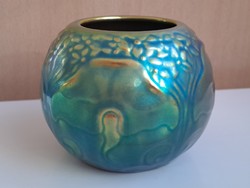 Zsolnay eozin small vase / pot