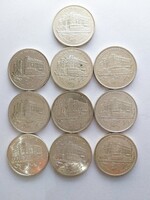 10 pcs. Silver 200 forint, Hungarian National Bank (no: 23/281.)