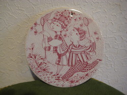 Rosenthal  modern falikép   , jelzett  15,2 cm