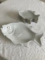 Különleges halas porcelán szett