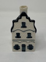 Unopened but with damaged wax, collector's klm bols delft blue, Dutch miniature house no. 1