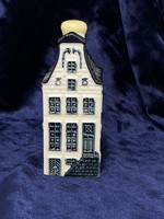 Unopened collector's klm bols delft blue, Dutch miniature house no. 9