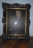 Old - old portrait framed by Ferenc Hoffmann