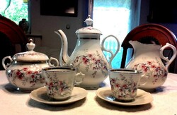 Antique elbogen tea set "te-te" for 2 persons - art&decoration