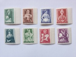 1953. NÉPVISELETEK (I)** - POSTATISZTA SOR (ÍVSZÉLEKKEL)