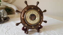 Old rudder barometer